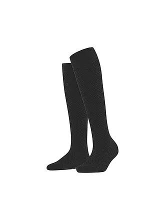 FALKE | Chaussettes hautes | schwarz